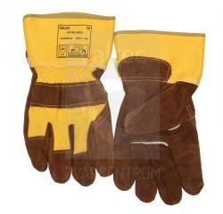 Pracovné rukavice WELDAS Lava Brown - veľkosť S